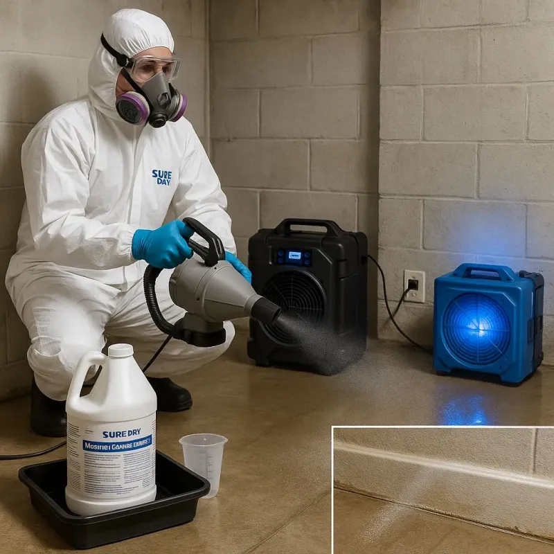 Sanitization and Odor Removal process in Crane, TX