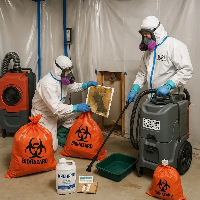 Contaminated Water Handling Protocols process in Crane, TX