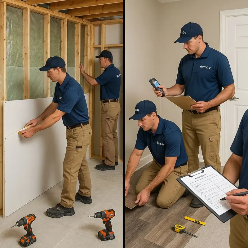 Repairs and Reconstruction process in Crane, TX