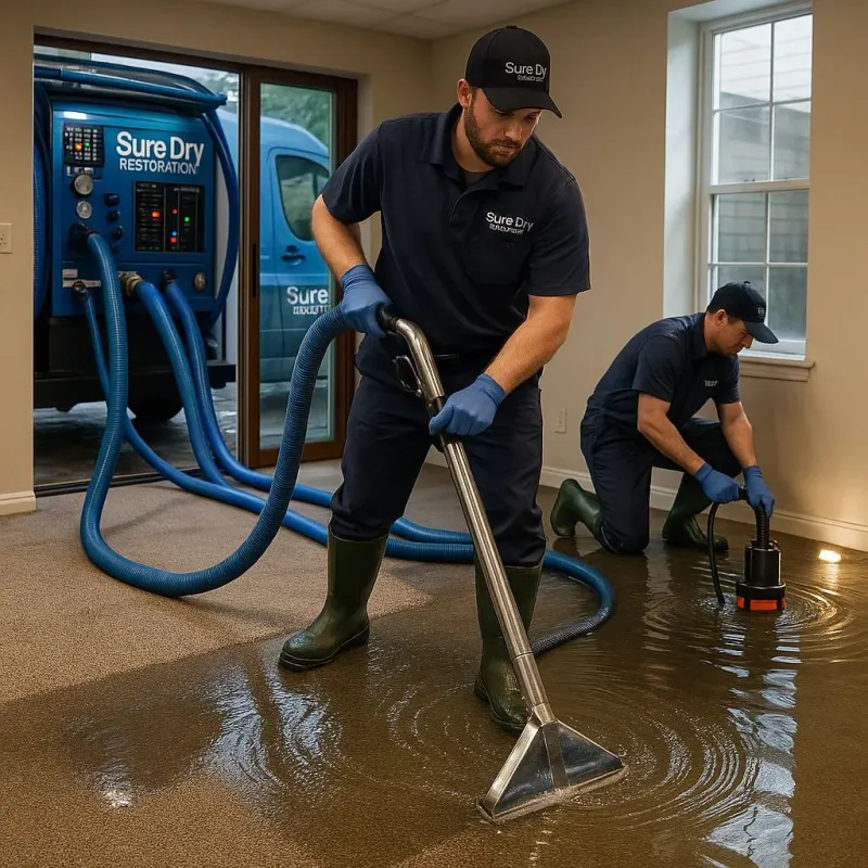 Water Extraction and Removal process in Crane, TX